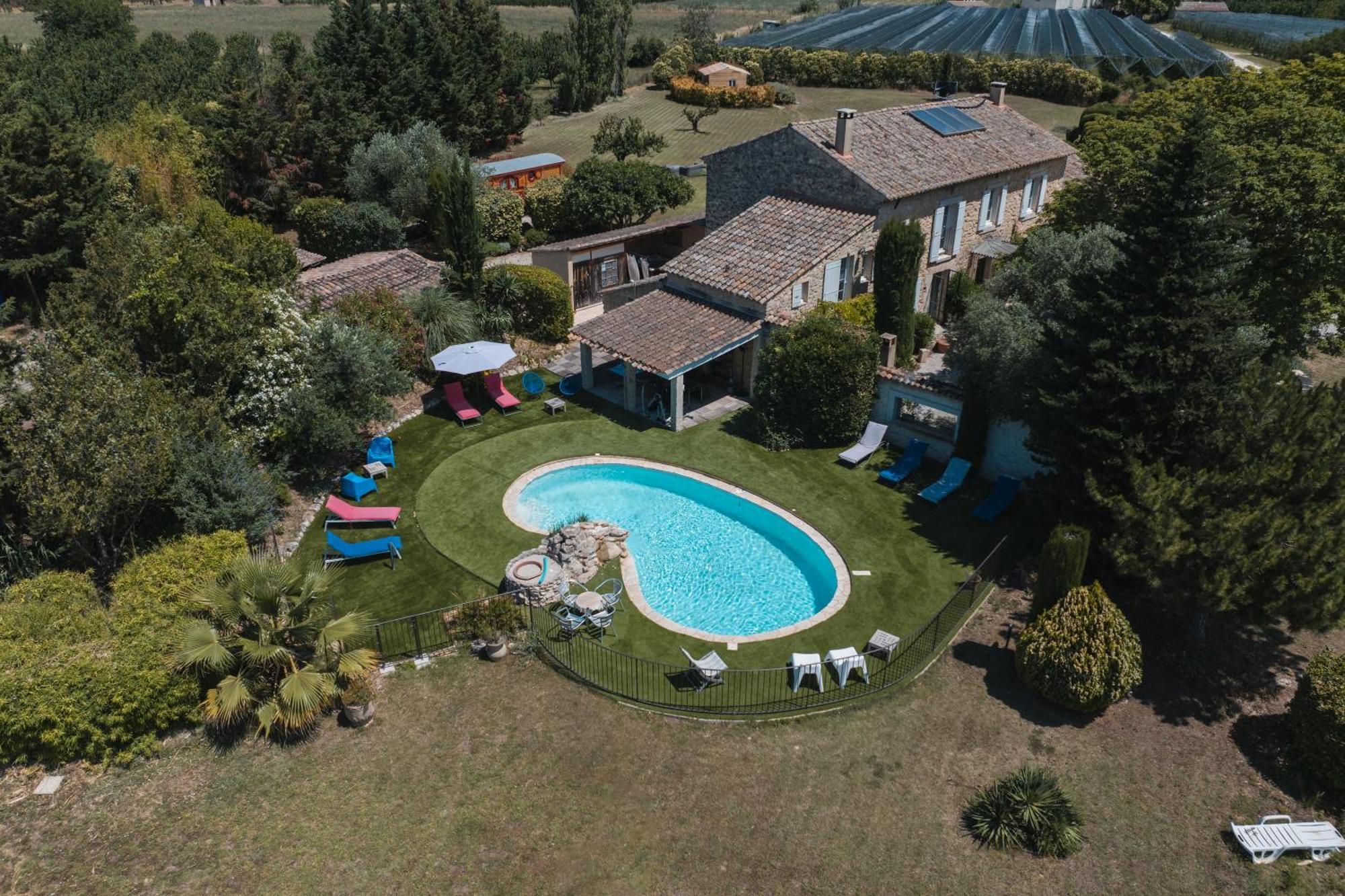Chambre D'Hotes - B&B - Fleur De Coton Chez Manon En Luberon Lagnes 외부 사진